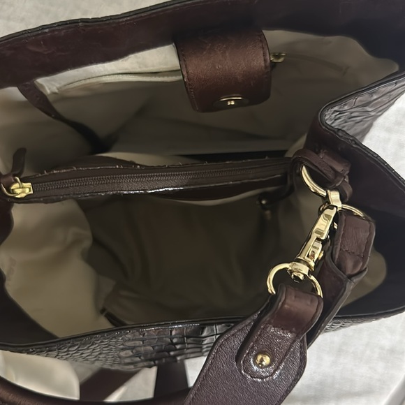 Brahmin Cocoa Sparrow Amelia Shoulder Bag - Picture 2 of 3